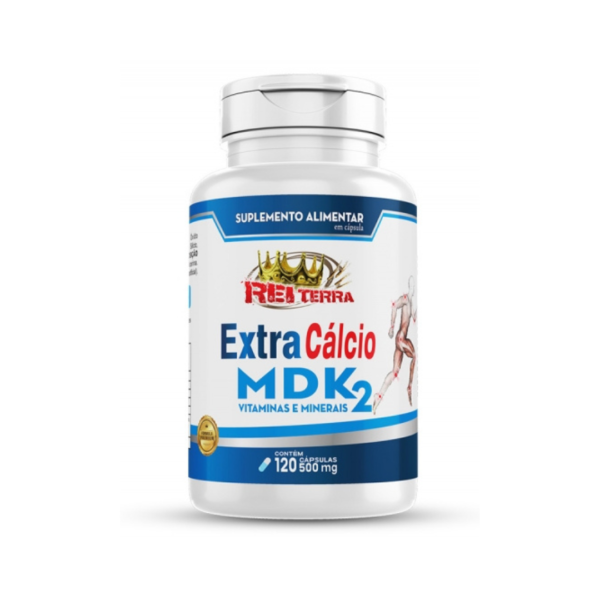 Extra Cálcio MDK2 - 120 Cáps. 500mg