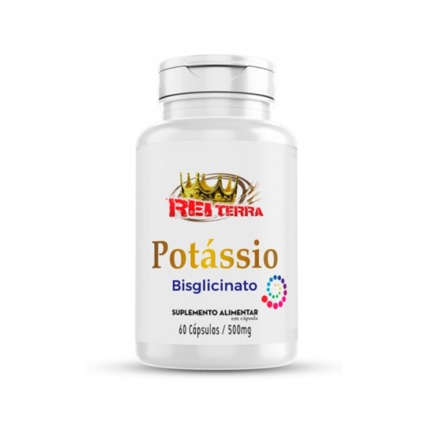 Potássio - 60 Cáps. 500mg