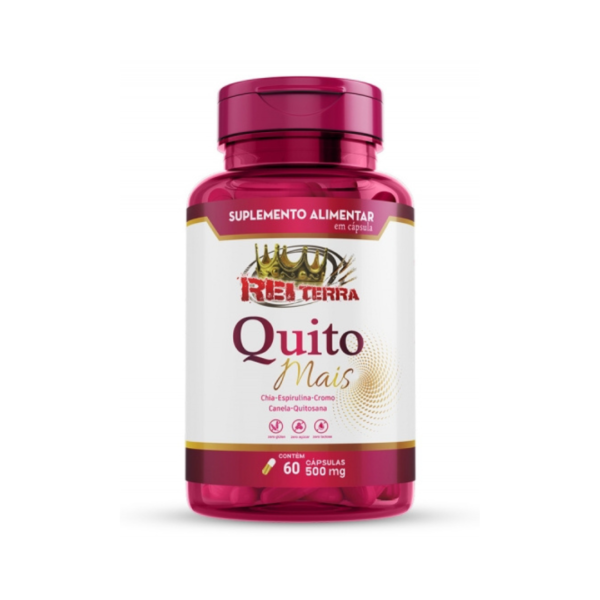 Quito Mais - 120 Cáps. 500mg