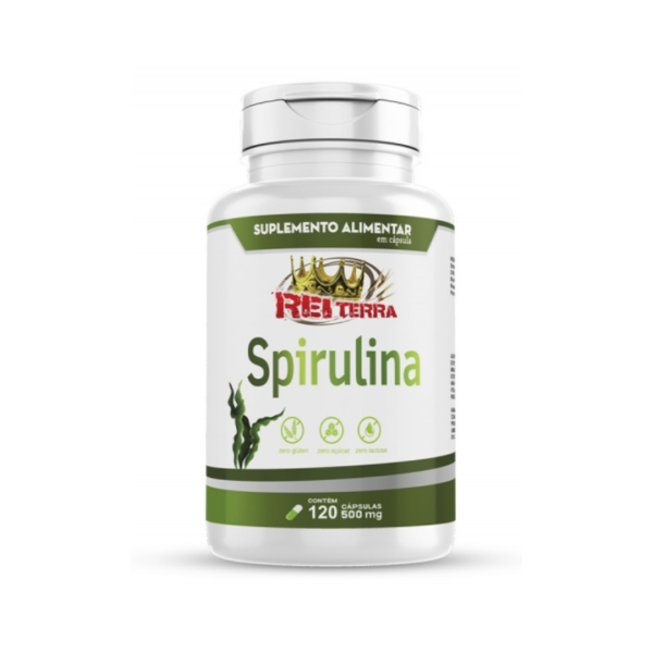 Spirulina - 120 Cáps. 500mg