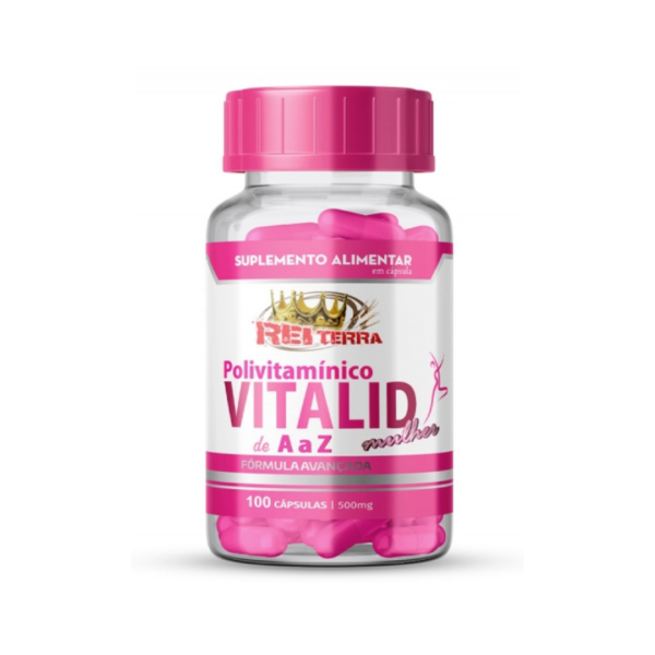 Vitalid Mulher - 100 Cáps. 500mg