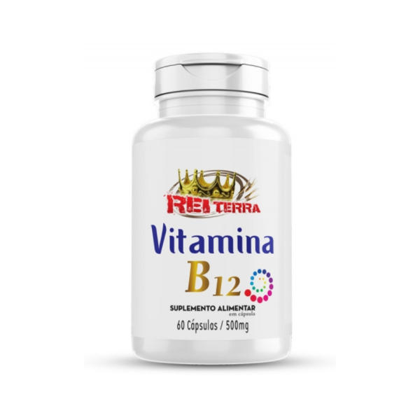 Vitamina B12 - 60 Cáps. 500mg