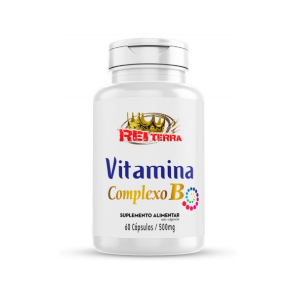 Vitamina Complexo B - 60 Cáps. 500mg