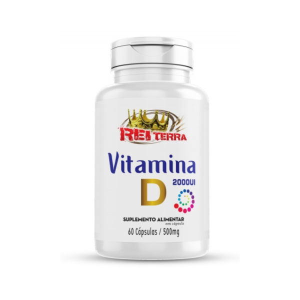 Vitamina D - 60 Cáps. 500mg