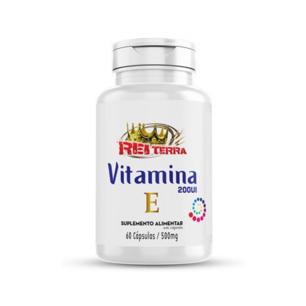 Vitamina E - 60 Cáps. 500mg