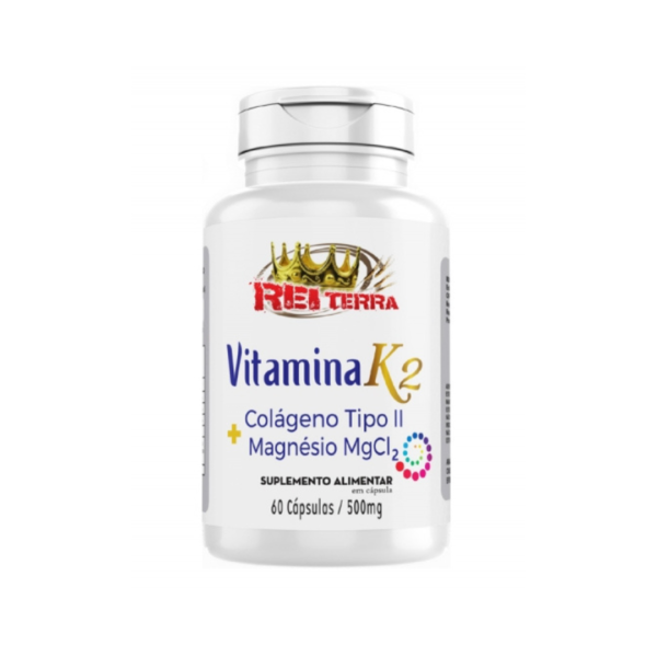 Vitamina K2 + Colágeno Tipo II + Magnesium