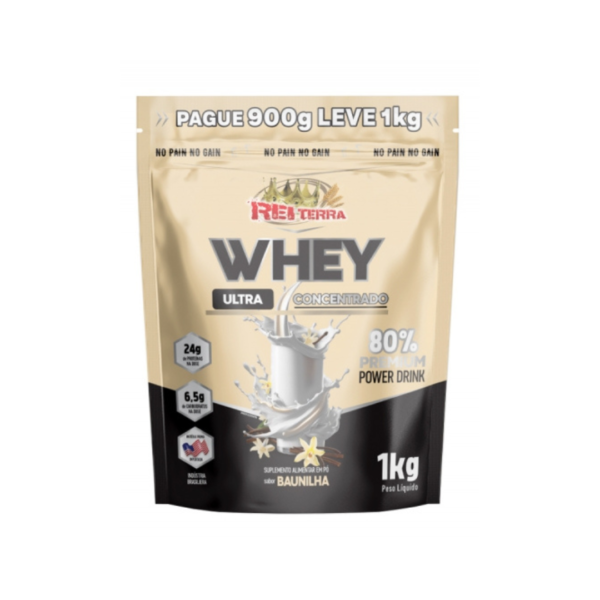 Whey Ultra Concentrado Baunilha